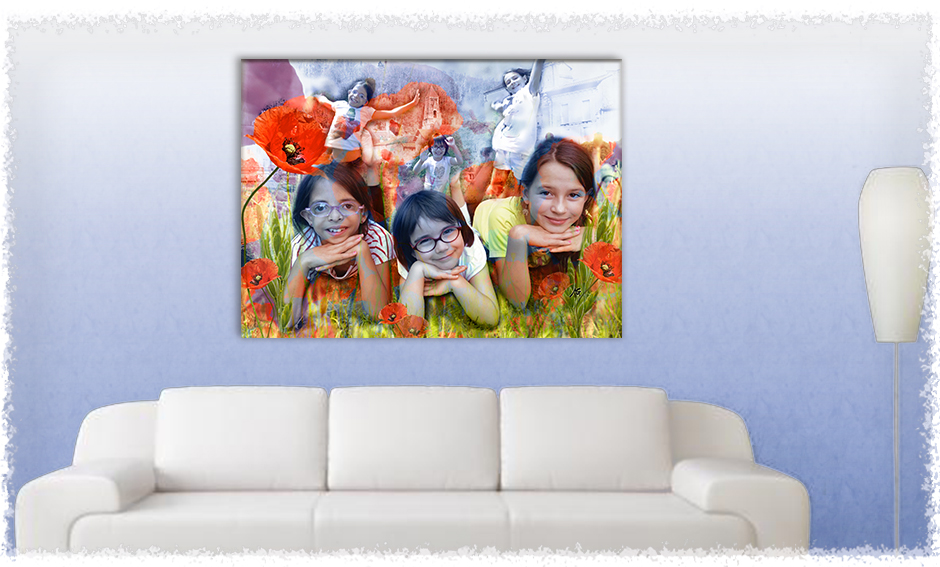 Portrait champêtre pour Papi et Mamie