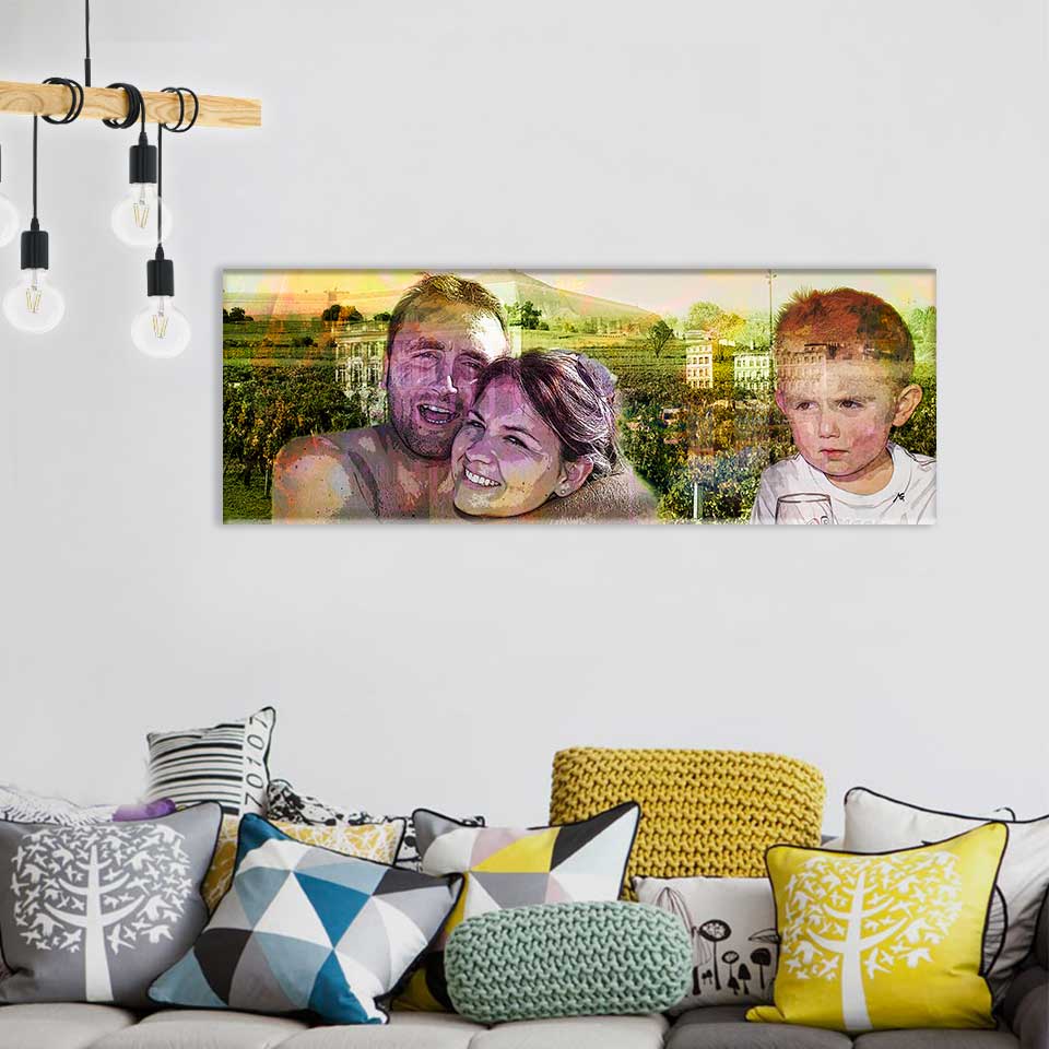 Portrait de famille bordelaise, allegorie 6 photos